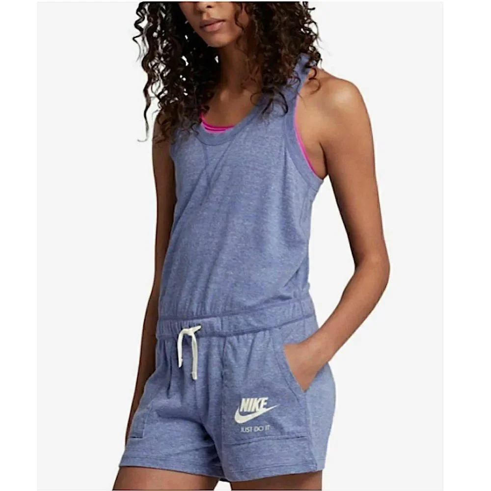 Nike NSW Organic Cotton Blend Vintage Gym Romper - Medium - Picture 1 of 14